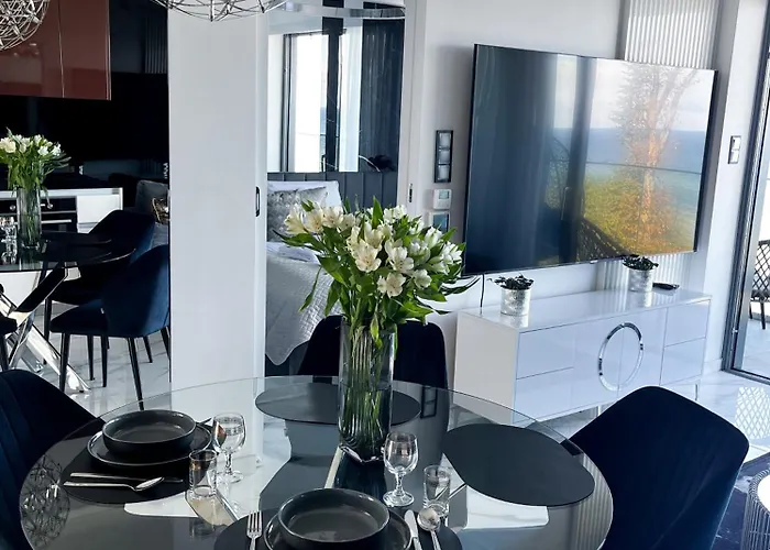 Lux - Bath With A Baltic View - Access Lägenhet Rewal